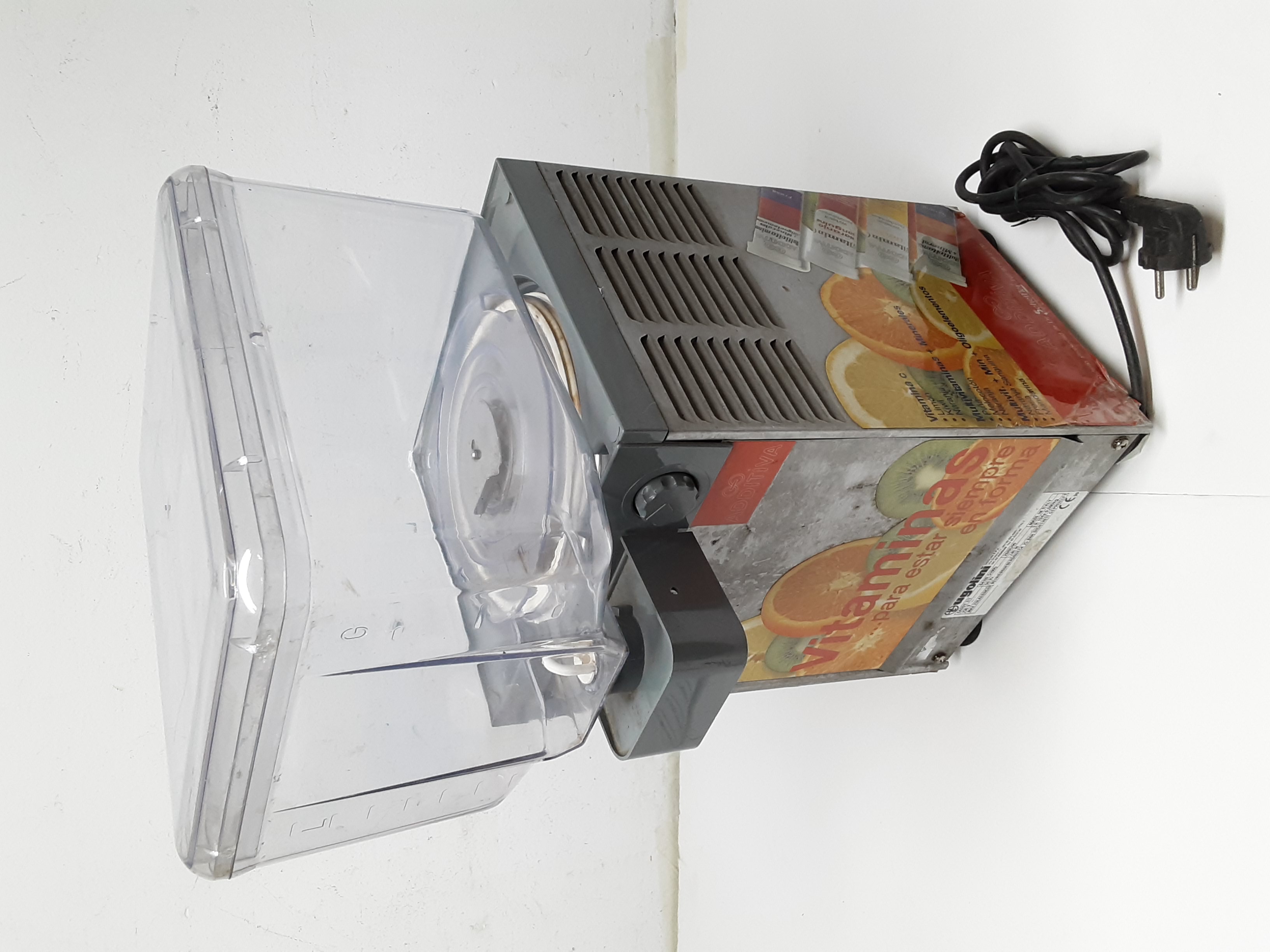 dispensador liquidos zumo ugolini met.plás. (falta pulsador) 53x22x30 1u